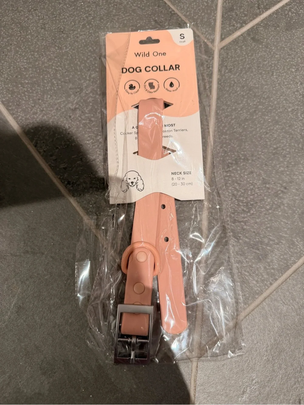 Small Pink Dog Collar